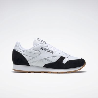 Reebok Men's Classic Leather Shoes White,US-40613